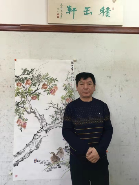 古玩字畫著名畫家胡馬老師笑口常開拍賣,當(dāng)前價(jià)格499元
