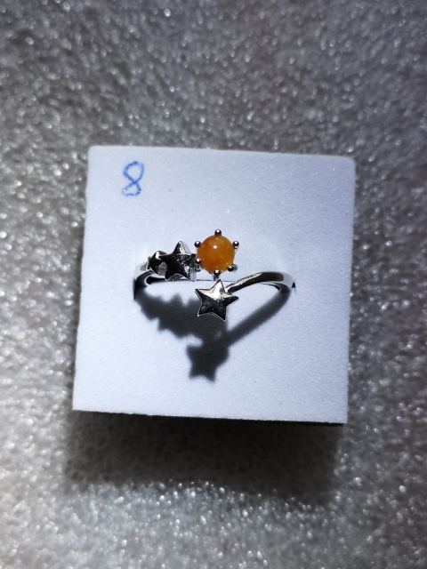 古玩玉器翡翠戒指拍賣,當前價格168元