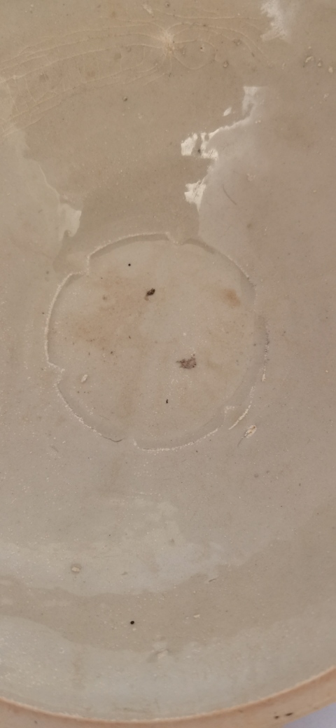 古玩陶瓷影青芒口印花碗拍賣,當前價格900元