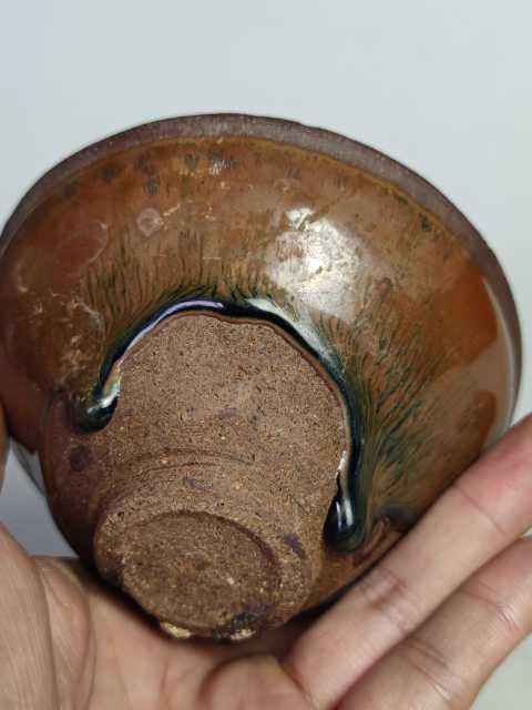 古玩陶瓷宋代名貴品種建窯兔毫盞拍賣,當前價格2999元