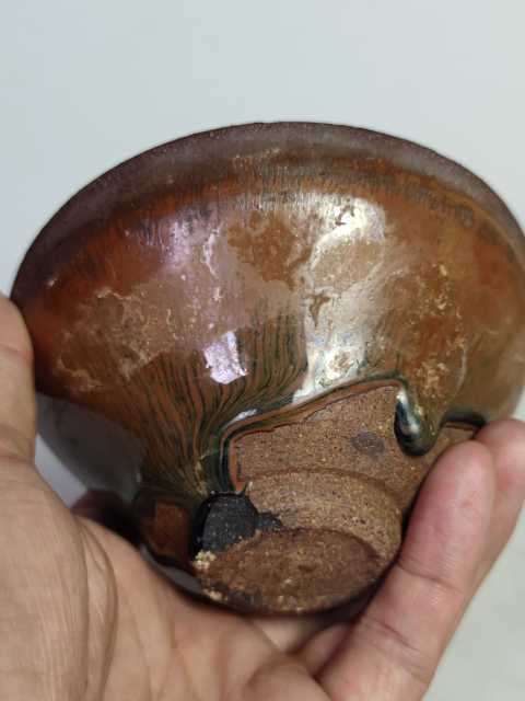 古玩陶瓷宋代名貴品種建窯兔毫盞拍賣,當前價格2999元