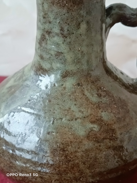 古玩陶瓷褐釉壺拍賣，當前價格920元