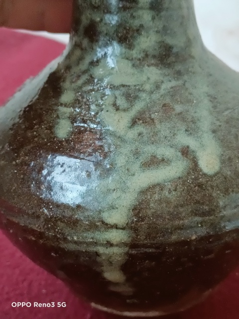古玩陶瓷褐釉壺拍賣，當前價格920元