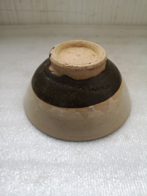古玩陶瓷磁州窯白釉碗拍賣,當前價格480元