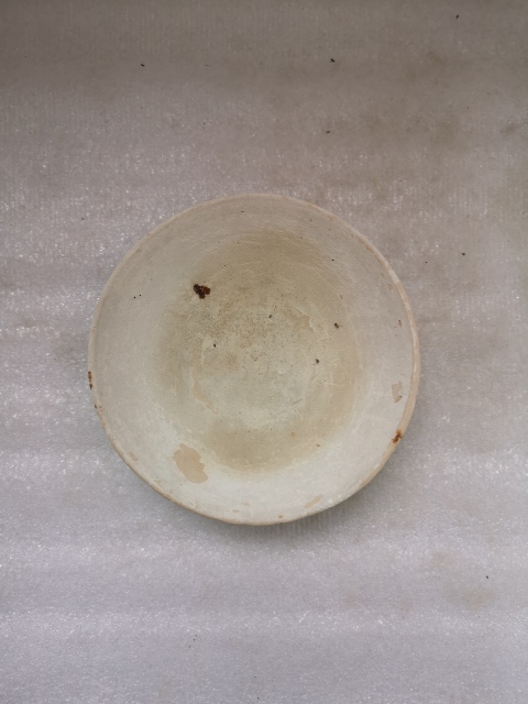 古玩陶瓷磁州窯白釉碗拍賣(mài)，當(dāng)前價(jià)格168元