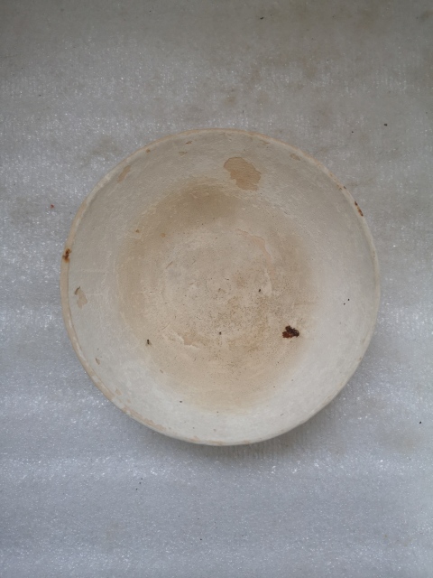 古玩陶瓷磁州窯白釉碗拍賣(mài)，當(dāng)前價(jià)格168元