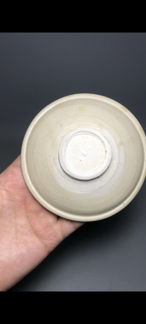 古玩陶瓷【精品】宋代景德鎮窯米黃釉唇口盞【估價大幾千元】拍賣,當前價格999元