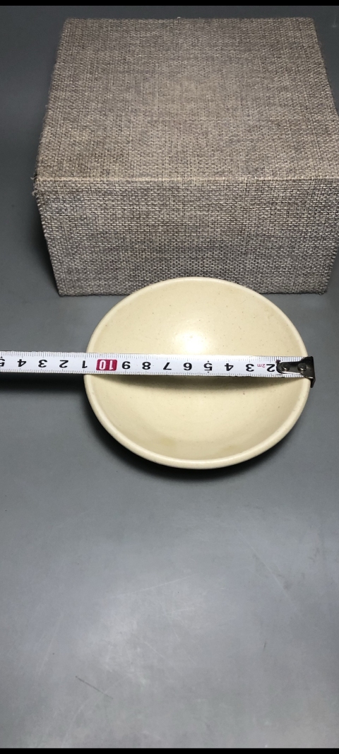 古玩陶瓷【精品】宋代景德鎮窯米黃釉唇口盞【估價大幾千元】拍賣,當前價格999元