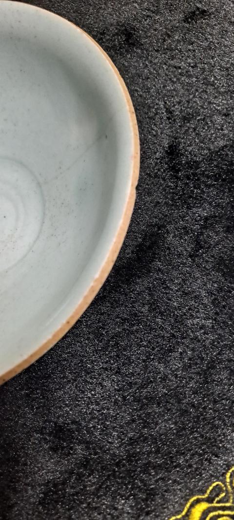 古玩陶瓷青白瓷仰蓮碗拍賣，當前價格2000元