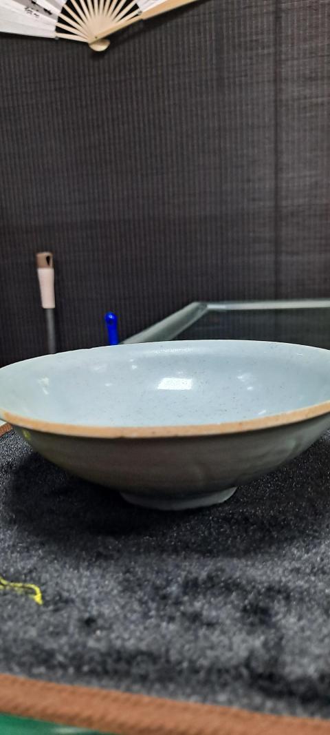 古玩陶瓷青白瓷仰蓮碗拍賣，當前價格2000元