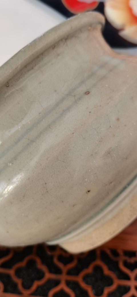 古玩陶瓷圈足缽式香爐拍賣,當前價格1200元