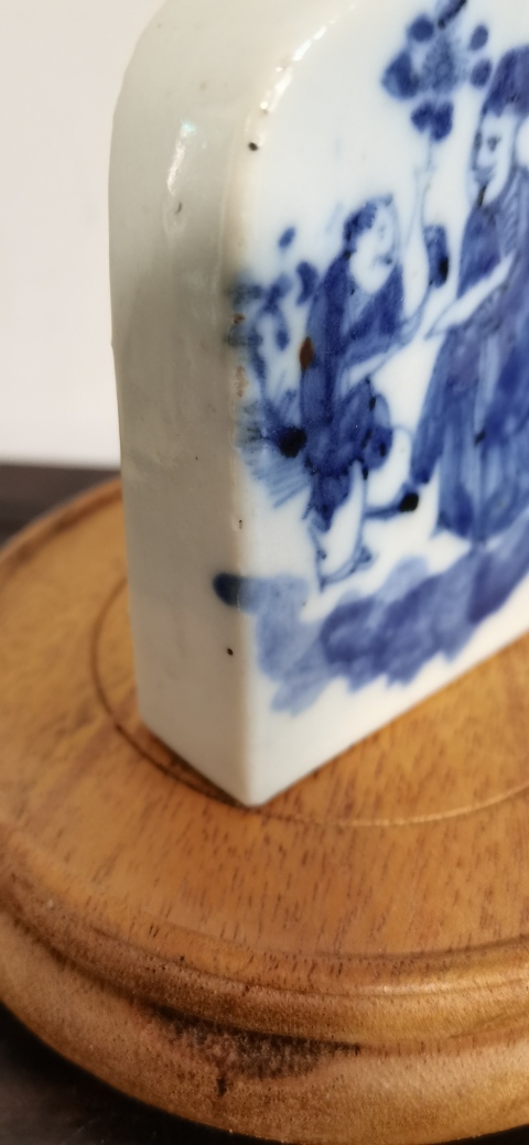 古玩陶瓷青花愛菊圖鼻煙壺拍賣,當前價格4600元