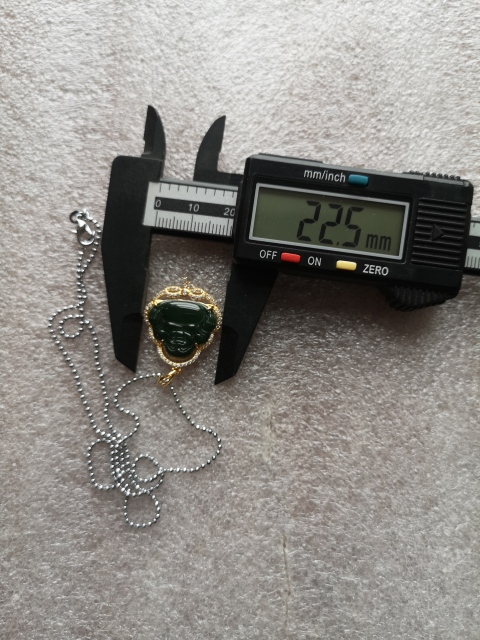古玩玉器翡翠彌勒拍賣，當(dāng)前價(jià)格398元