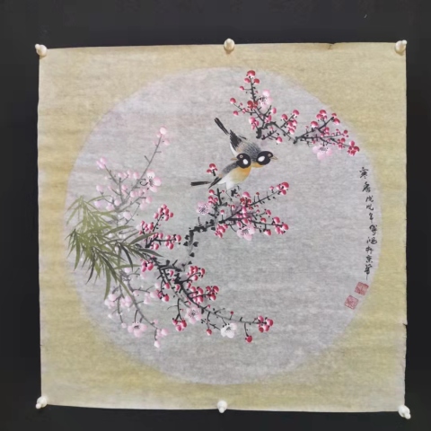 古玩字畫著名畫家傅鴻寒香拍賣,當(dāng)前價(jià)格298元