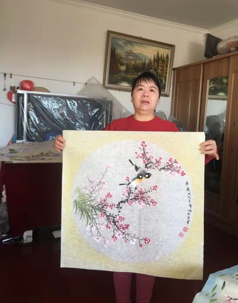 古玩字畫著名畫家傅鴻寒香拍賣,當(dāng)前價(jià)格298元