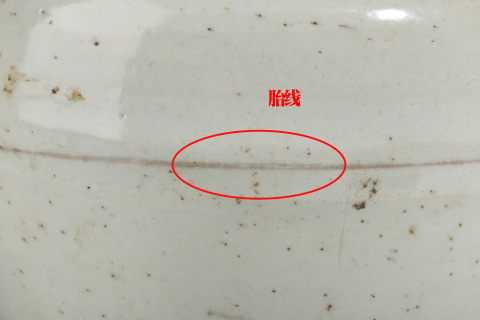 古玩陶瓷明末·豆青釉蓋罐拍賣，當前價格300元