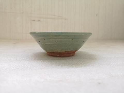 古玩陶瓷元代龍泉窯青瓷盞拍賣,當前價格550元