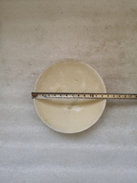 古玩陶瓷磁州窯白釉盞拍賣，當前價格580元