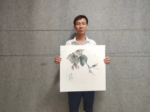 古玩字畫中國美術家協會會員董陽憇拍賣,當前價格298元