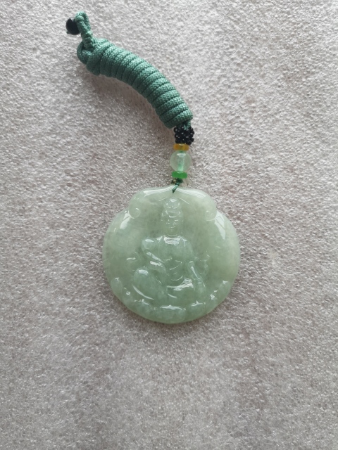 古玩玉器觀音牌子拍賣，當前價格550元