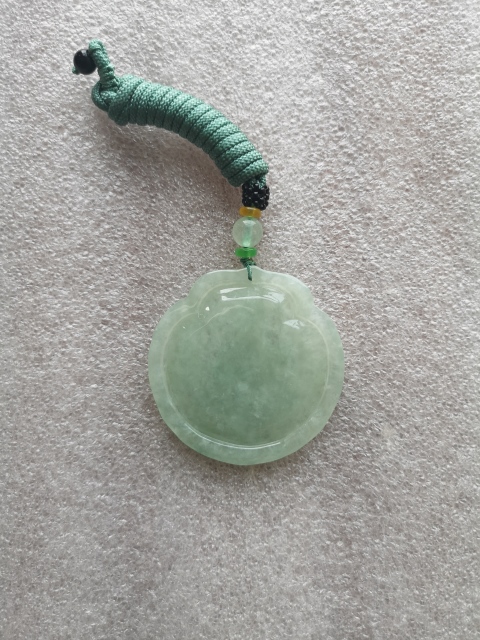 古玩玉器觀音牌子拍賣，當前價格550元