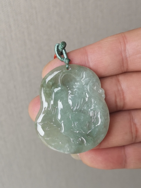 古玩玉器翡翠虎牌子拍賣,當前價格398元