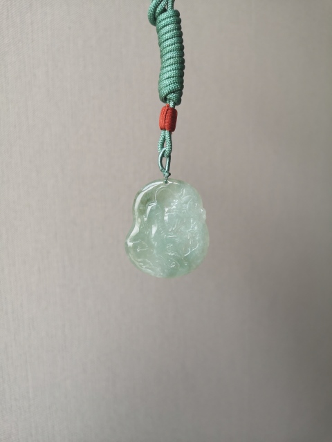 古玩玉器翡翠虎牌子拍賣,當前價格398元