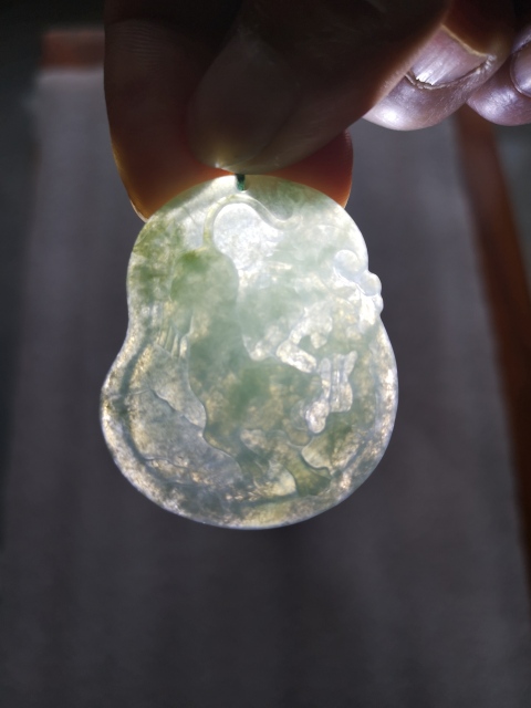 古玩玉器翡翠虎牌子拍賣,當前價格398元