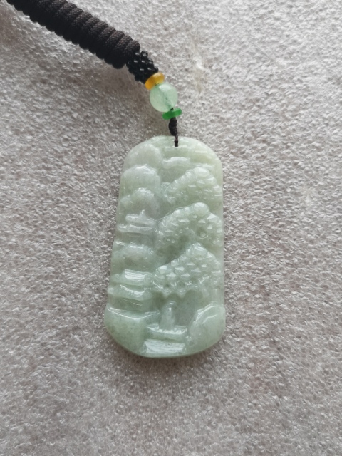翡翠山水牌子拍賣，當前價格450元