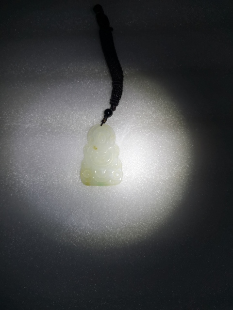 古玩玉器翡翠觀音拍賣，當前價格550元