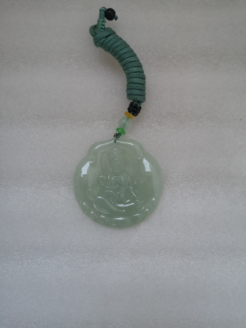古玩玉器觀音牌子拍賣，當前價格550元