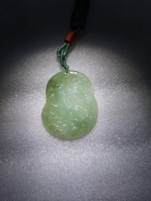 古玩玉器翡翠虎牌子拍賣,當前價格398元