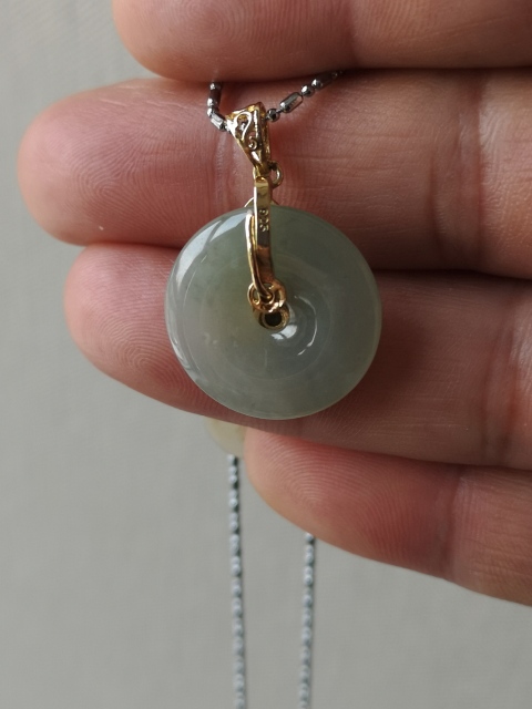 古玩玉器鑲嵌平安扣拍賣,當前價格220元