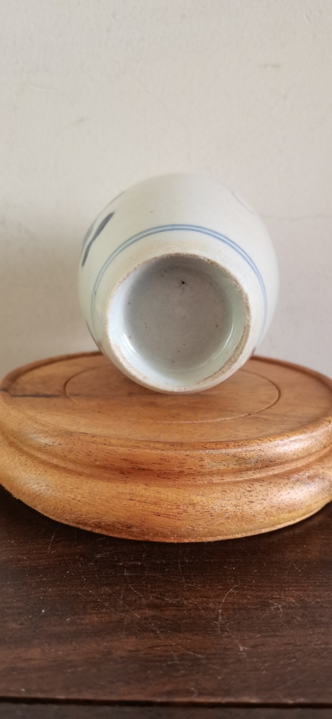 古玩陶瓷博古圖青花蓋罐拍賣,當前價格1350元