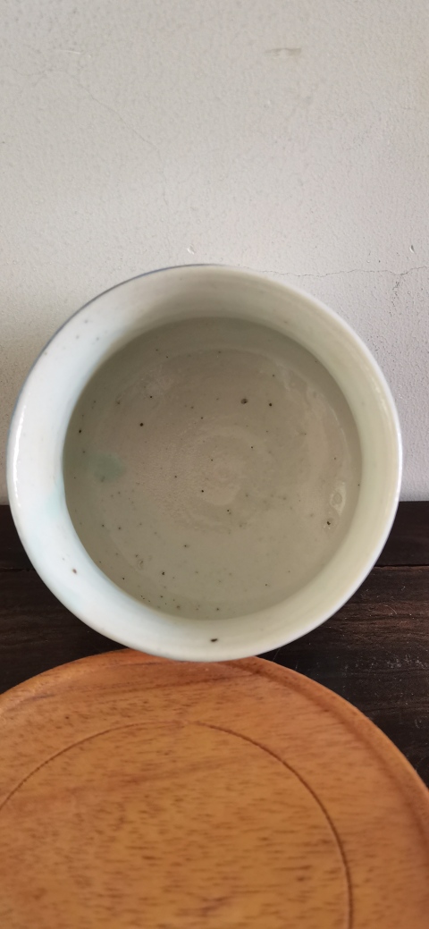 古玩陶瓷博古圖青花圈足缽式香爐拍賣，當前價格1500元