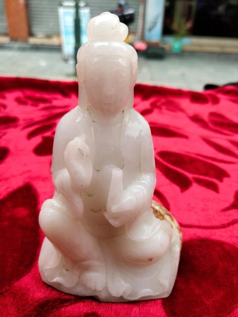 古玩玉器觀音拍賣(mài),當(dāng)前價(jià)格25000元