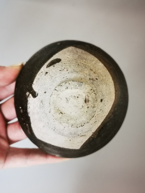 古玩陶瓷宋代吉州窯黑釉兜口蓋(960年-1279年)拍賣，當(dāng)前價(jià)格999元