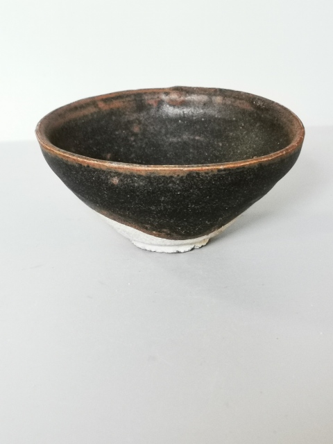 古玩陶瓷宋代吉州窯黑釉兜口蓋(960年-1279年)拍賣，當(dāng)前價(jià)格999元