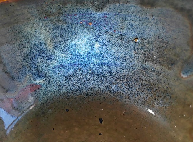 古玩陶瓷超美清代磁州窯烏金釉大碗拍賣，當前價格999元