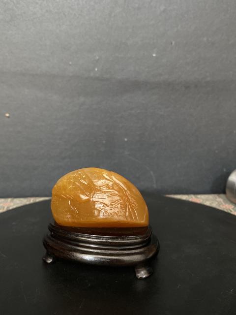 古玩雜項壽山坑頭田黃石擺件《回饋價》拍賣，當前價格1399元