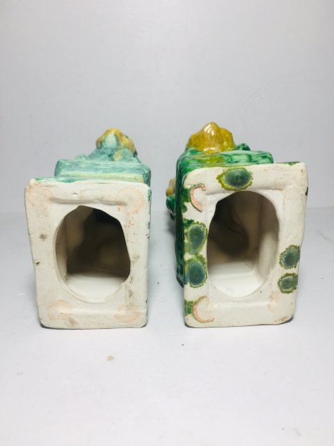 古玩陶瓷三彩獅子塑像拍賣,當前價格780元