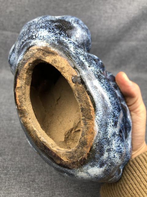 古玩陶瓷民國 窯變釉瑞獸洗拍賣,當前價格850元