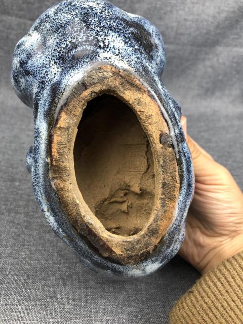 古玩陶瓷民國 窯變釉瑞獸洗拍賣,當前價格850元