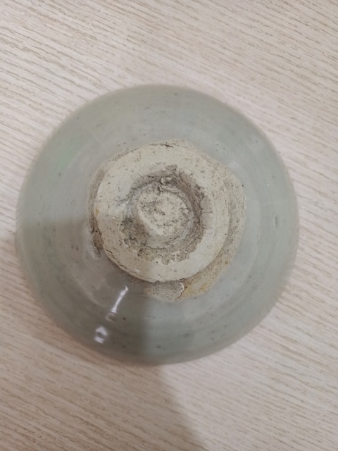 古玩陶瓷【元代】景德鎮窯卵白釉大碗拍賣，當前價格1999元