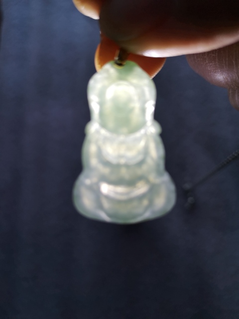 古玩玉器翡翠寶寶佛拍賣,當前價格350元
