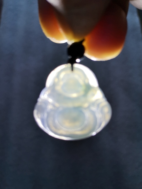 古玩玉器翡翠彌勒拍賣，當前價格398元