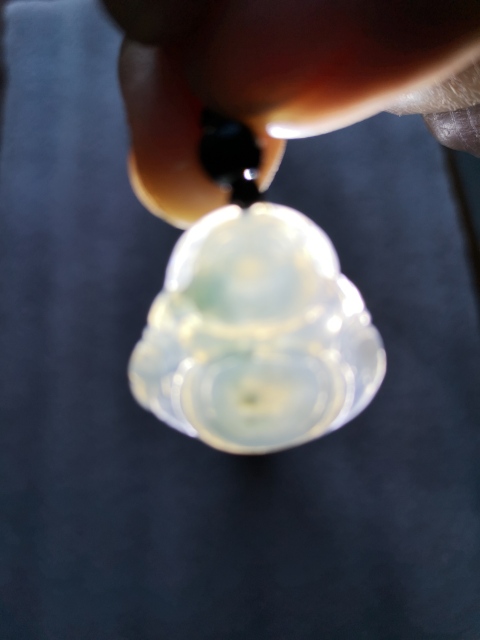 古玩玉器翡翠彌勒拍賣，當前價格398元