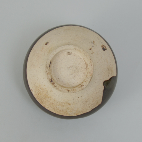 古玩陶瓷磁州窯褐釉罐拍賣，當(dāng)前價(jià)格999元