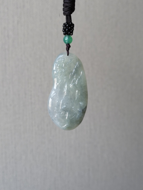 古玩玉器翡翠觀音拍賣，當(dāng)前價格450元