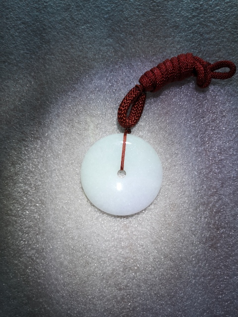 古玩玉器翡翠平安扣拍賣，當前價格580元